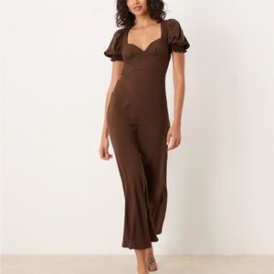 ASOS Brown Maxi Dress